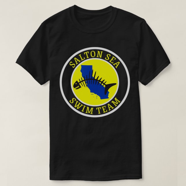 Salton Sea Swim Team Funny  T-Shirt (Design vorne)