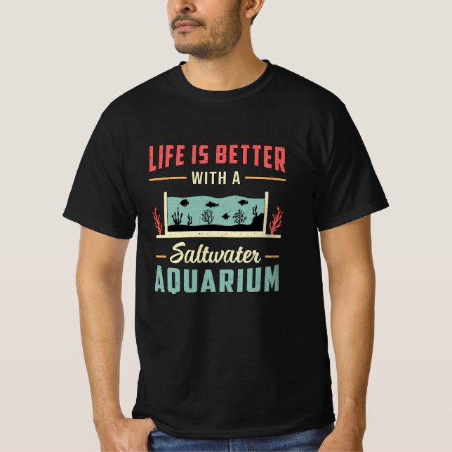Saltwater Aquarium Fish Tank Aquatic Aquarist (Vorderseite)