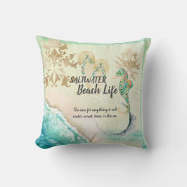 Saltwater Beach Life Kissen