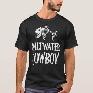 Saltwater Cowboy - Fischfang Angler Klassischer T  T-Shirt