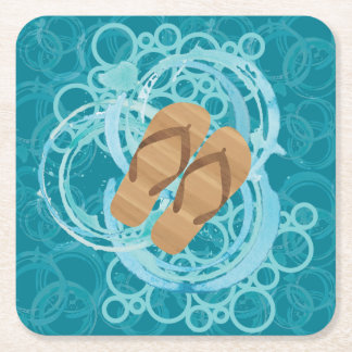 Saltwater Sandals Paper Untersetzer