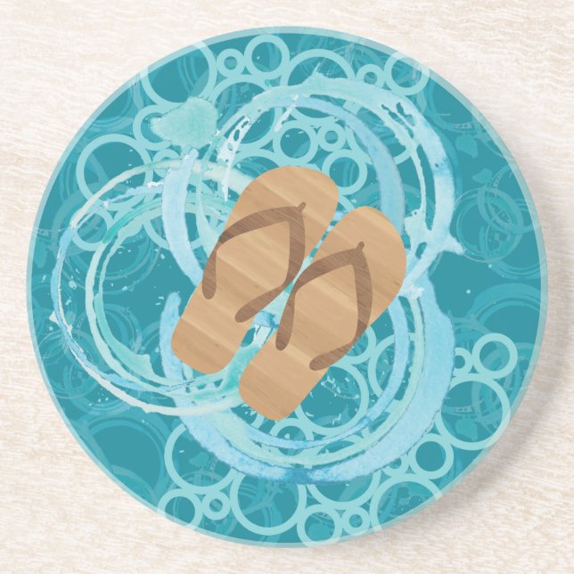 Saltwater SandstoneCoaster Getränkeuntersetzer (Vorne)
