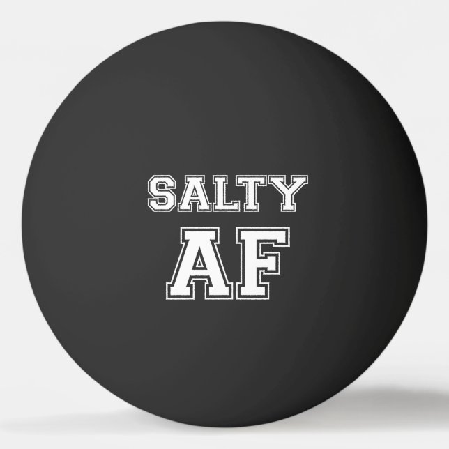 SALTY AF PONG PONG BALL TISCHTENNISBALL (Vorderseite)