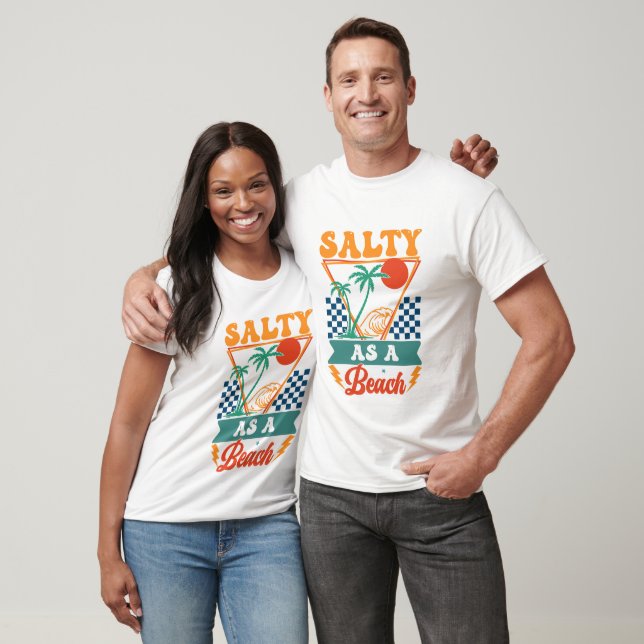 Salty as Beach - Sommer T-Shirt (Unisex)