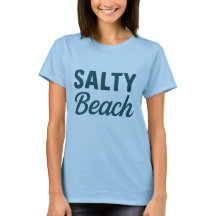Salty Beach Leben Küsten Teal Ozean Grafikdruck