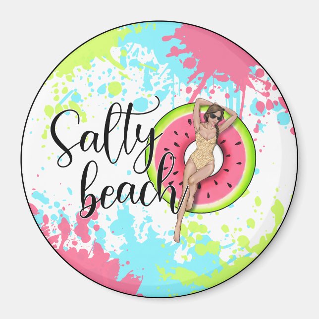 Salty Beach Magnet (Vorne)