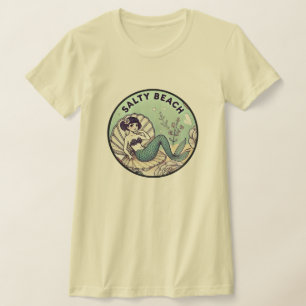 Salty Beach Mermaid T-Shirt