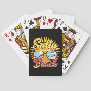 Salty Beach   Summer Vibes   Tropeninsel Spielkarten