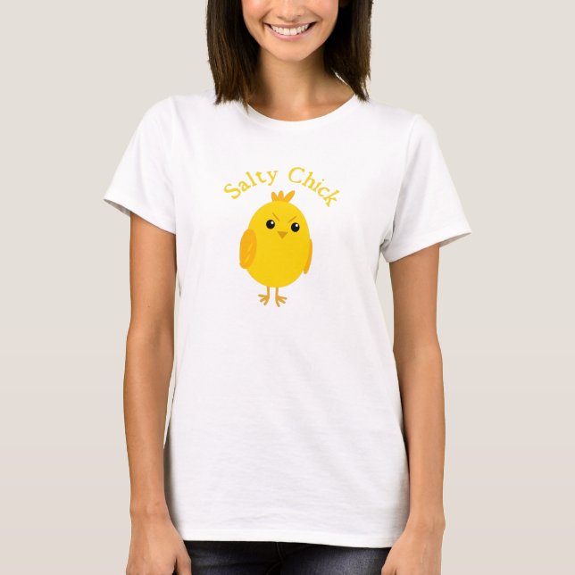 Salty Chick Tee Shirt (Vorderseite)