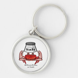 Salty Crab, MeWarriorFrau auf Twitch Schlüsselanhänger