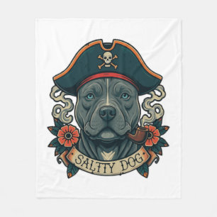 Salty Dog Pitbull Fleecedecke