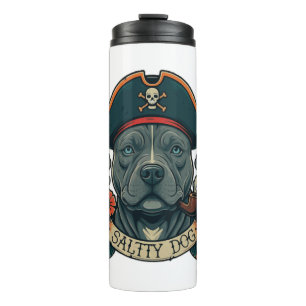 Salty Dog Pitbull Thermosbecher