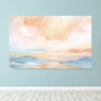 Salty Embrace - Abstrakte Seascape Leinwanddruck