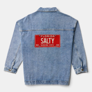 Salty Life 1969   Plaque d'immatriculation rétro F