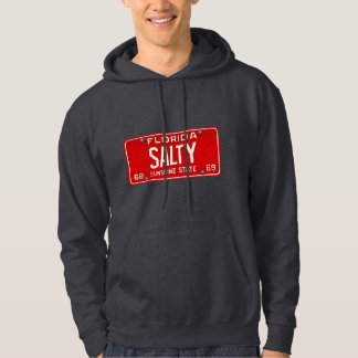 Salty Life 1969 | Retro Florida Nummernschild Surf Hoodie