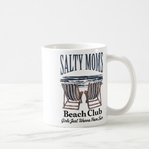 Salty Mamas Beach Club Girls Just Wanna have Sun, Kaffeetasse