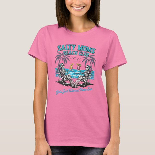 Salty Mamas Beach Club T-Shirt (Vorderseite)