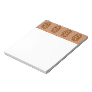 Salty Pretzels Liebhaber von Food Bakers Loop Form Notizblock