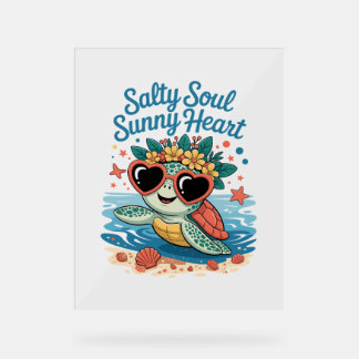 Salty Soul Sunny Heart Turtle Été