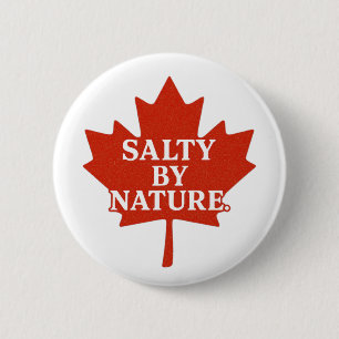 SaltyByNature Canadian Heritage Button