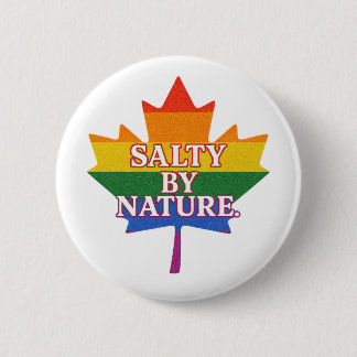 SaltyByNature Pride Button