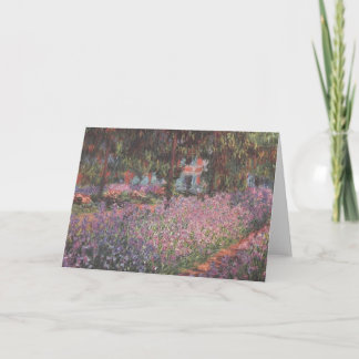 Saluant 123 cartes - jardin de Monets dans Giverny