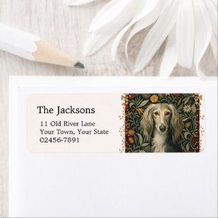 Saluki Arabischer oder Persischer Windhund Vintage