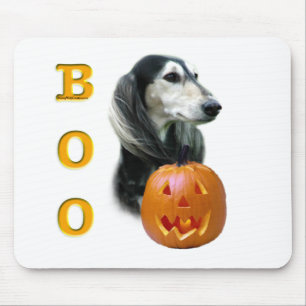 Saluki Boo Mousepad
