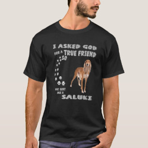 Saluki Dog Quote Mama, Saluki Sprichwort Vater Kos T-Shirt