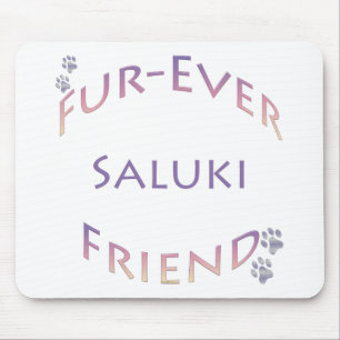 Saluki Furever Friend Mousepad