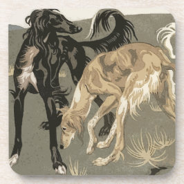 Saluki Getränkeuntersetzer