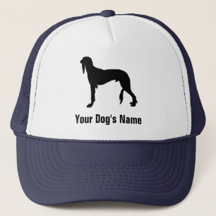 Saluki oder Gazelle Hound (oder Gazelle Hound)キ Truckerkappe