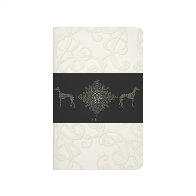 Saluki Sammlung Taschennotizbuch (Vorderseite)