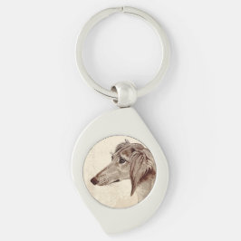 Saluki Schlüsselanhänger
