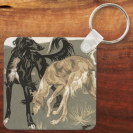 Saluki Schlüsselanhänger