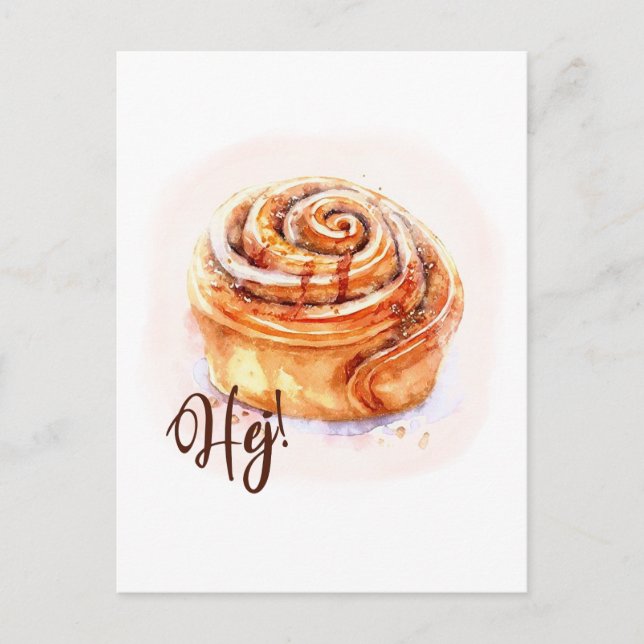 Salut ! Kanelbullar Fika Carte postale (Devant)