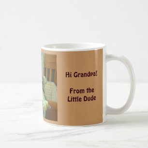 Salut Papi ! Tasses à café de la part du petit gar
