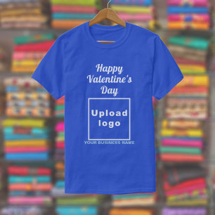Salutation de Saint-Valentin sur le T-shirt Royal 