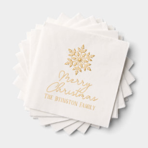Salutation de vacances en écriture Snowflake Nom d