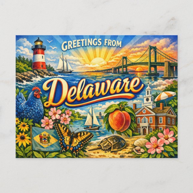 Salutations de carte postale (Devant)