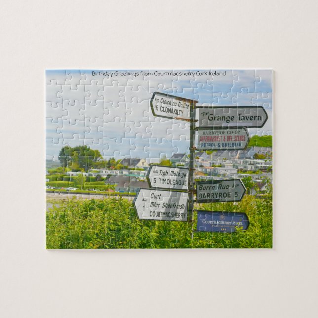 Salutations de Courtmacsherry Cork Jigsaw Puzzle (Horizontal)