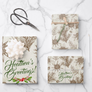 Salutations de Heathen ! Papier d'enveloppement at