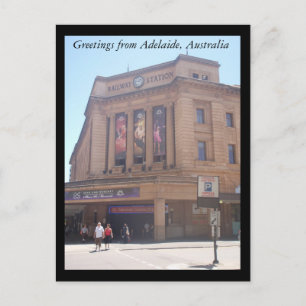 Salutations de la carte postale Adélaïde