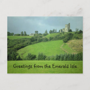 Salutations de la carte postale Emerald Isle