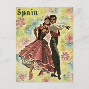 Salutations de la carte postale Espagne