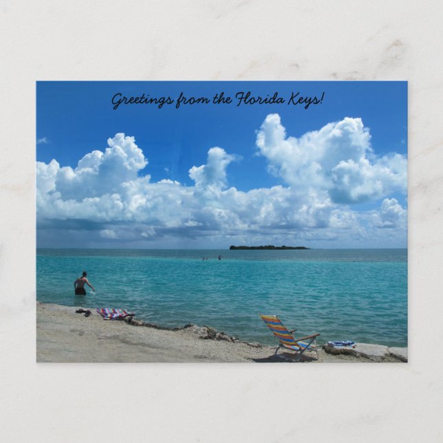 Salutations de la carte postale Florida Keys (Devant)