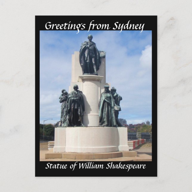 Salutations de la carte postale Sydney (Devant)