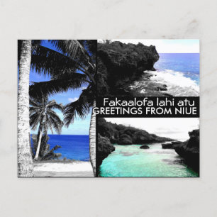 Salutations de Niue - Carte postale