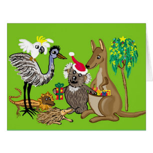 Salutations de Noël en Australie