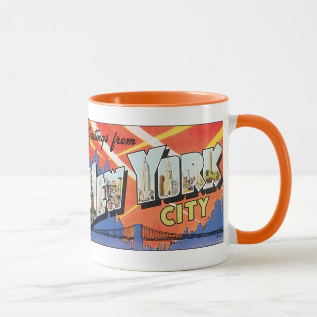 Salutations de NYC - Mug (Droite)